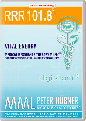 Peter Hübner - Medical Resonance Therapy Music<sup>®</sup> - RRR 101 Vital Energy No. 8