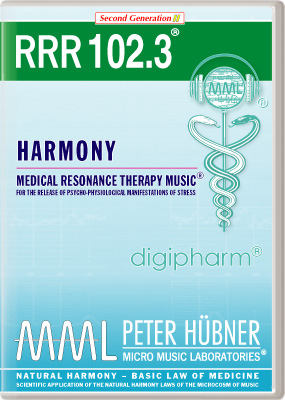 Peter Hübner - Medical Resonance Therapy Music<sup>®</sup> - RRR 102 Harmony No. 3