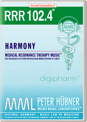 Peter Hübner - Medical Resonance Therapy Music<sup>®</sup> - RRR 102 Harmony No. 4