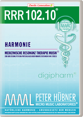 Peter Hübner - Medizinische Resonanz Therapie Musik<sup>®</sup> - RRR 102 Harmonie Nr. 10