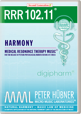 Peter Hübner - Medical Resonance Therapy Music<sup>®</sup> - RRR 102 Harmony No. 11