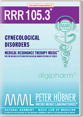 Peter Hübner - Medical Resonance Therapy Music<sup>®</sup> - RRR 105 Gynecological Disorders No. 3