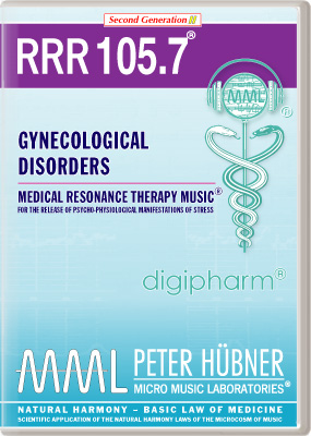 Peter Hübner - Medical Resonance Therapy Music<sup>®</sup> - RRR 105 Gynecological Disorders No. 7