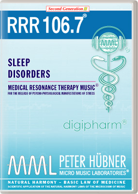 Peter Hübner - Medical Resonance Therapy Music<sup>®</sup> - RRR 106 Sleep Disorders No. 7