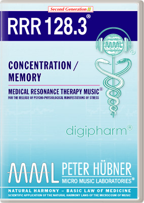 Peter Hübner - Medical Resonance Therapy Music<sup>®</sup> - RRR 128 Concentration / Memory No. 3