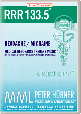 Peter Hübner - Medical Resonance Therapy Music<sup>®</sup> - RRR 133 Headache / Migraine No. 5