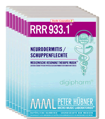 Peter Hübner - RRR 933 Neurodermitis / Psoriasis • Nr. 1-8