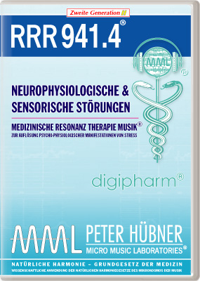 Peter Hübner - Medizinische Resonanz Therapie Musik<sup>®</sup> - RRR 941 Neurophysiologische & sensorische Störungen Nr. 4