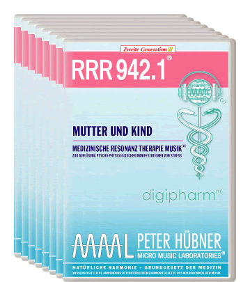 Peter Hübner - Medizinische Resonanz Therapie Musik<sup>®</sup> - RRR 942 Mutter & Kind Nr. 1-8