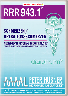 Peter Hübner - RRR 943 Schmerzen / Operationsschmerzen Nr. 1