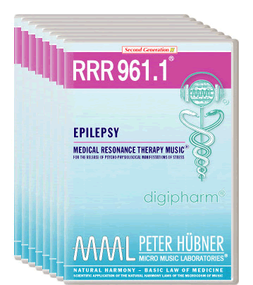 Peter Hübner - Medical Resonance Therapy Music<sup>®</sup> - RRR 961 Epilepsy No. 1-8