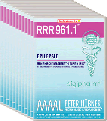 Peter Hübner - Medizinische Resonanz Therapie Musik<sup>®</sup> - RRR 961 Epilepsie Nr. 1-12