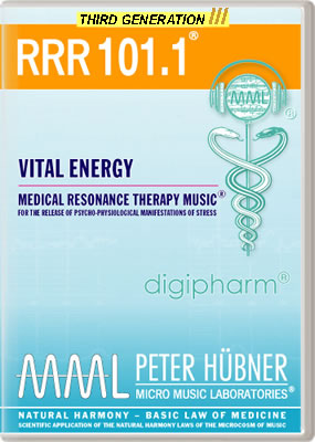 Peter Hübner - Medical Resonance Therapy Music<sup>®</sup> - RRR 101 Vital Energy • No. 1