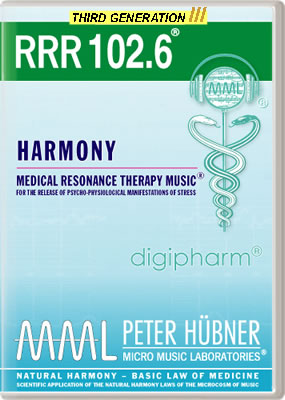 Peter Hübner - Medical Resonance Therapy Music<sup>®</sup> - RRR 102 Harmony No. 6