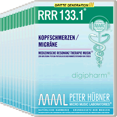 Peter Hübner - RRR 133 Kopfschmerzen / Migräne Nr. 1-12
