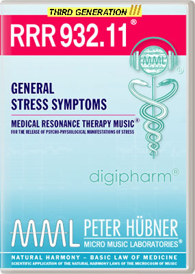 Peter Hübner - Medical Resonance Therapy Music<sup>®</sup> - RRR 932 General Stress Symptoms No. 11