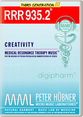 Peter Hübner - Medical Resonance Therapy Music<sup>®</sup> - RRR 935 Creativity No. 2