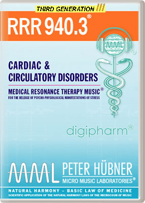 Peter Hübner - Medical Resonance Therapy Music<sup>®</sup> - RRR 940 Cardiac & Circulatory Disorders No. 3