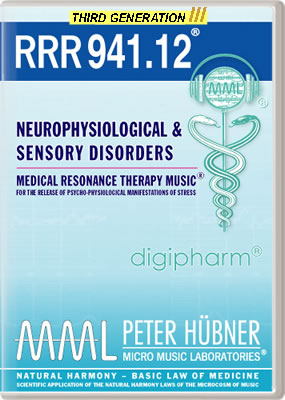Peter Hübner - Medical Resonance Therapy Music<sup>®</sup> - RRR 941 Neurophysiological & Sensory Disorders • No. 12