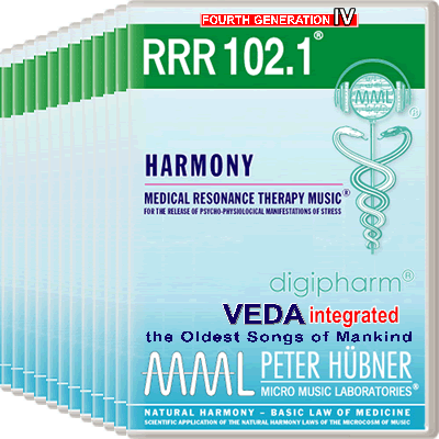 Peter Hübner - Medical Resonance Therapy Music<sup>®</sup> - RRR 102 Harmony No. 1-12