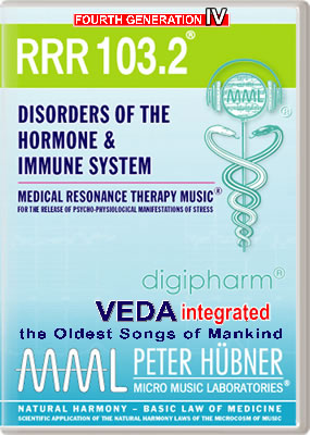 Peter Hübner - Medical Resonance Therapy Music<sup>®</sup> - RRR 103 Disorders of the Hormone & Immune System No. 2