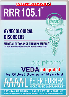 Peter Hübner - Medical Resonance Therapy Music<sup>®</sup> - RRR 105 Gynecological Disorders No. 1