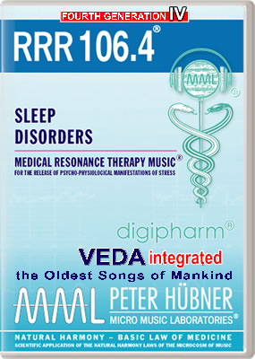 Peter Hübner - Medical Resonance Therapy Music<sup>®</sup> - RRR 106 Sleep Disorders No. 4