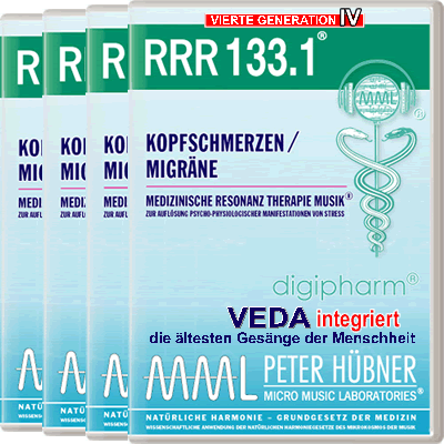 Peter Hübner - RRR 133 Kopfschmerzen / Migräne Nr. 1-4