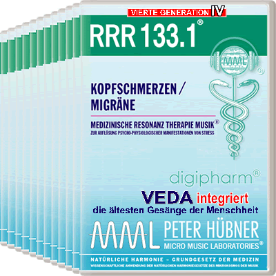 Peter Hübner - RRR 133 Kopfschmerzen / Migräne Nr. 1-12