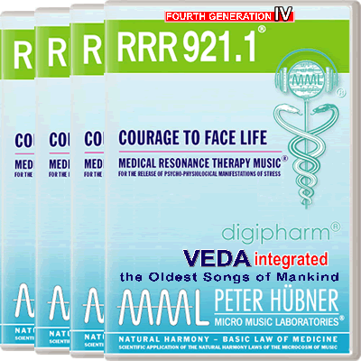 Peter Hübner - RRR 921 Courage to Face Life • No. 1-4