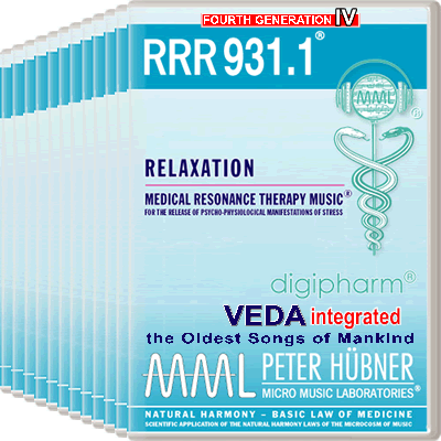 Peter Hübner - Medical Resonance Therapy Music<sup>®</sup> - RRR 931 Relaxation No. 1-12