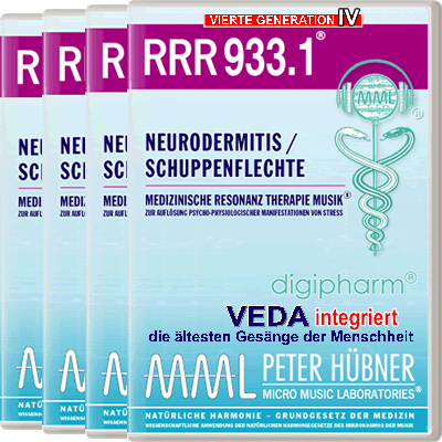 Peter Hübner - RRR 933 Neurodermitis / Schuppenflechte Nr. 1-4