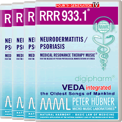 Peter Hübner - RRR 933 Neurodermatitis / Psoriasis • No. 1-4