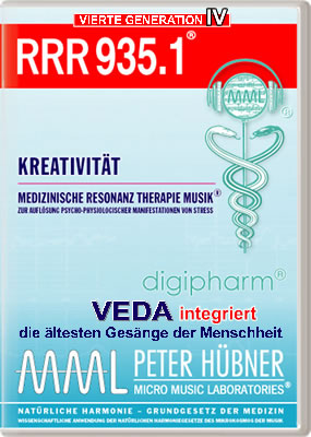 Peter Hübner - Medizinische Resonanz Therapie Musik<sup>®</sup> - RRR 935 Kreativität Nr. 1