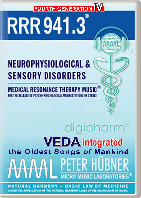 Peter Hübner - Medical Resonance Therapy Music<sup>®</sup> - RRR 941 Neurophysiological & Sensory Disorders No. 3