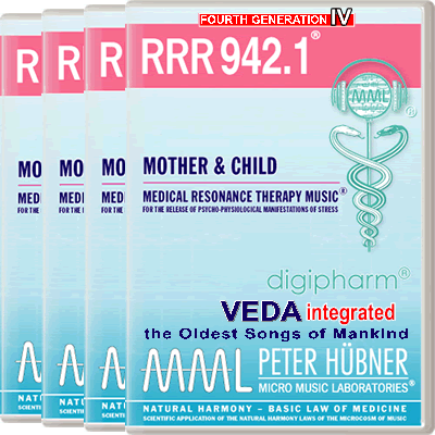 Peter Hübner - Medical Resonance Therapy Music<sup>®</sup> - RRR 942 Mother & Child No. 1-4