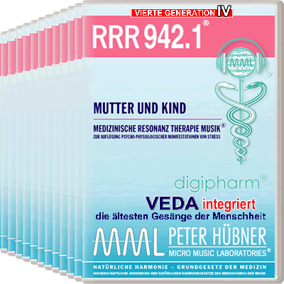 Peter Hübner - Medizinische Resonanz Therapie Musik<sup>®</sup> - RRR 942 Mutter & Kind Nr. 1-12