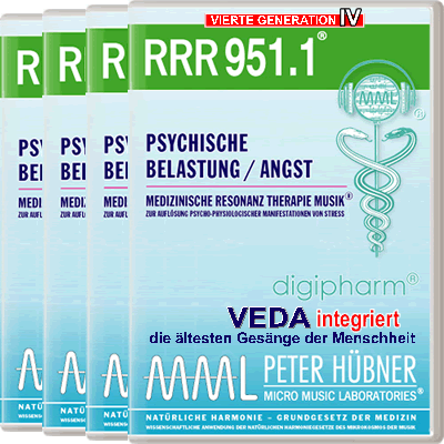 Peter Hübner - RRR 951 Psychische Belastung / Angst Nr. 1-4