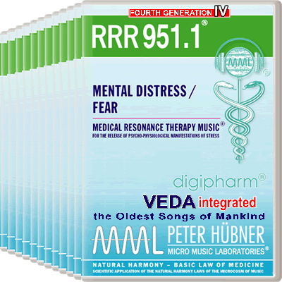 Peter Hübner - Medical Resonance Therapy Music<sup>®</sup> - RRR 951 Mental Distress / Fear No. 1-12