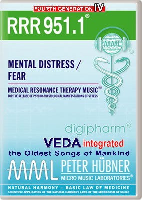 Peter Hübner - Medical Resonance Therapy Music<sup>®</sup> - RRR 951 Mental Distress / Fear • No. 1