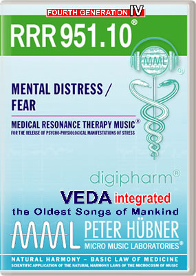 Peter Hübner - Medical Resonance Therapy Music<sup>®</sup> - RRR 951 Mental Distress / Fear No. 10