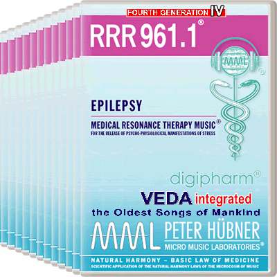 Peter Hübner - Medical Resonance Therapy Music<sup>®</sup> - RRR 961 Epilepsy No. 1-12