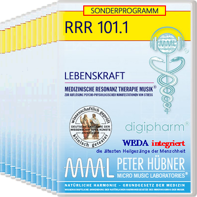 Peter Hübner - LEBENSKRAFT<br>RRR 101 • Gesamtprogramm