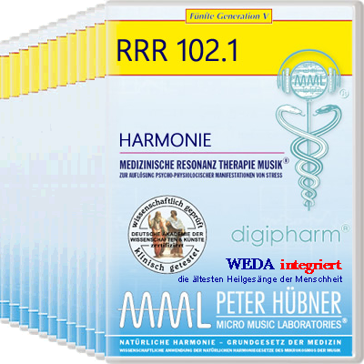 Peter Hübner - HARMONIE<br>RRR 102 • Gesamtprogramm