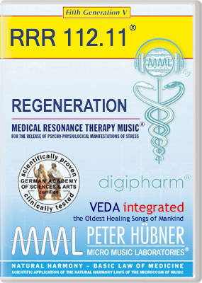 Peter Hübner - Medical Resonance Therapy Music<sup>®</sup> - REGENERATION<br>RRR 112 • No. 11