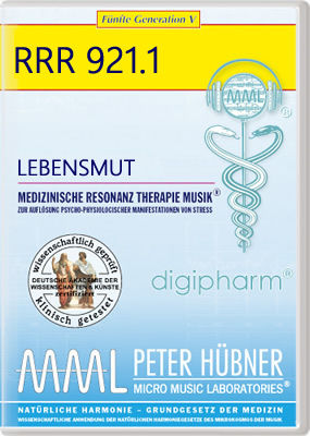 Peter Hübner - LEBENSMUT<br>RRR 921 • Nr. 1