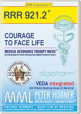 Peter Hübner - COURAGE TO FACE LIFE<br>RRR 921 • No. 2