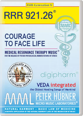 Peter Hübner - COURAGE TO FACE LIFE<br>RRR 921 • No. 26