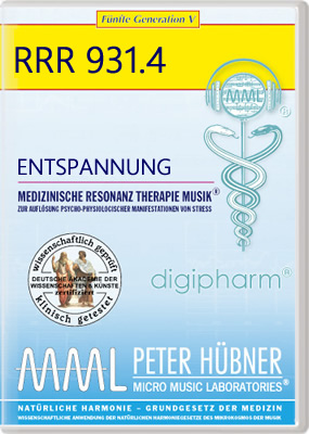 Peter Hübner - ENTSPANNUNG<br>RRR 931 • Nr. 4