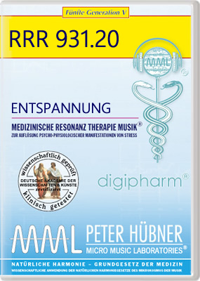 Peter Hübner - ENTSPANNUNG<br>RRR 931 • Nr. 20